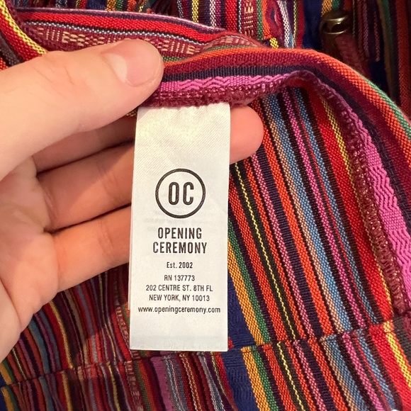 OPENING CEREMONY - Baja Field Jacket in Rainbow Stripe with A Custom Patch - Picture 13 of 15